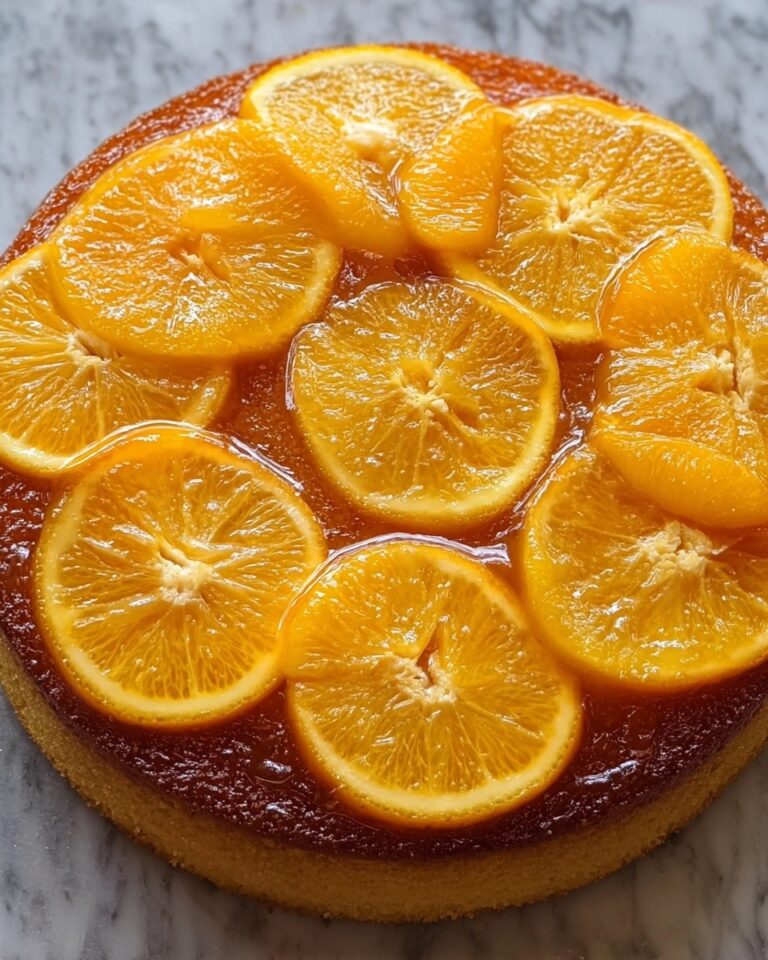 Orange Upside-Down Cake Recipe