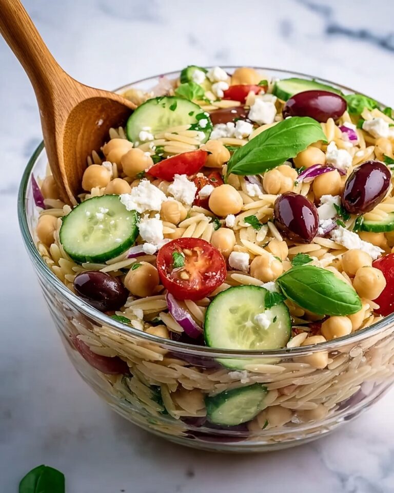 Greek Orzo Salad Recipe