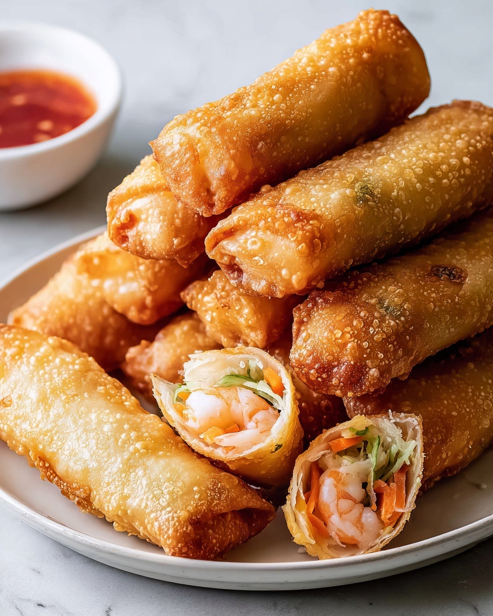 Shrimp Egg Rolls Recipe - Recipe Image
