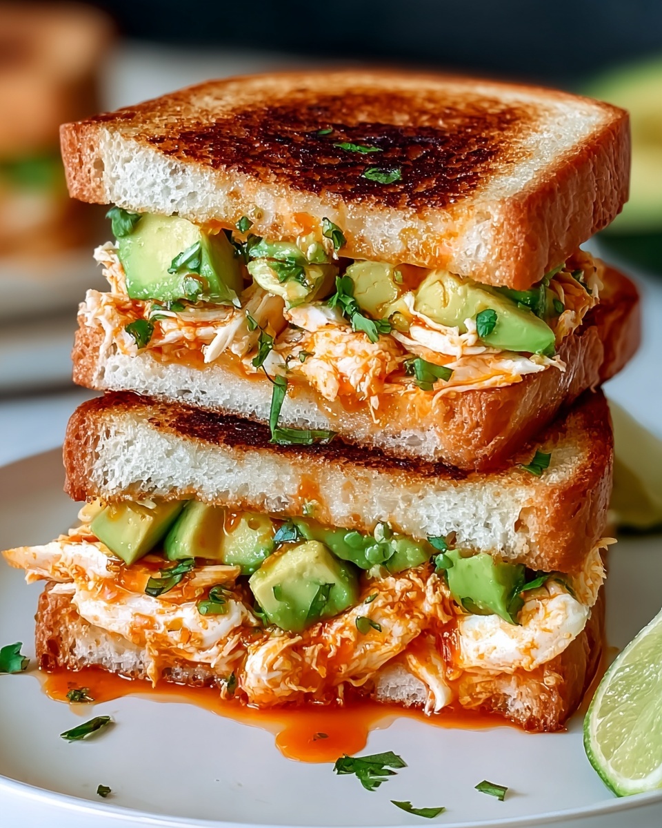 Chicken Avocado Melt Sandwich Recipe - Recipe Image