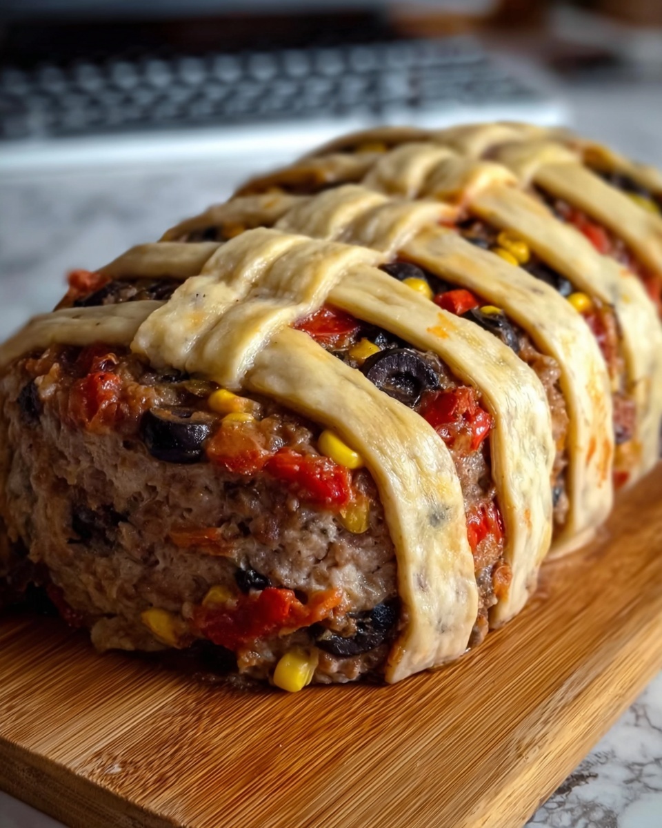 Mummy Meatloaf Recipe - Recipe Image