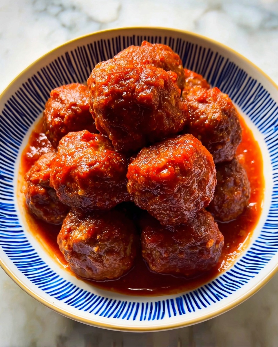 Slow-Cooker Grape Jelly Meatballs Recipe - Recipe Image