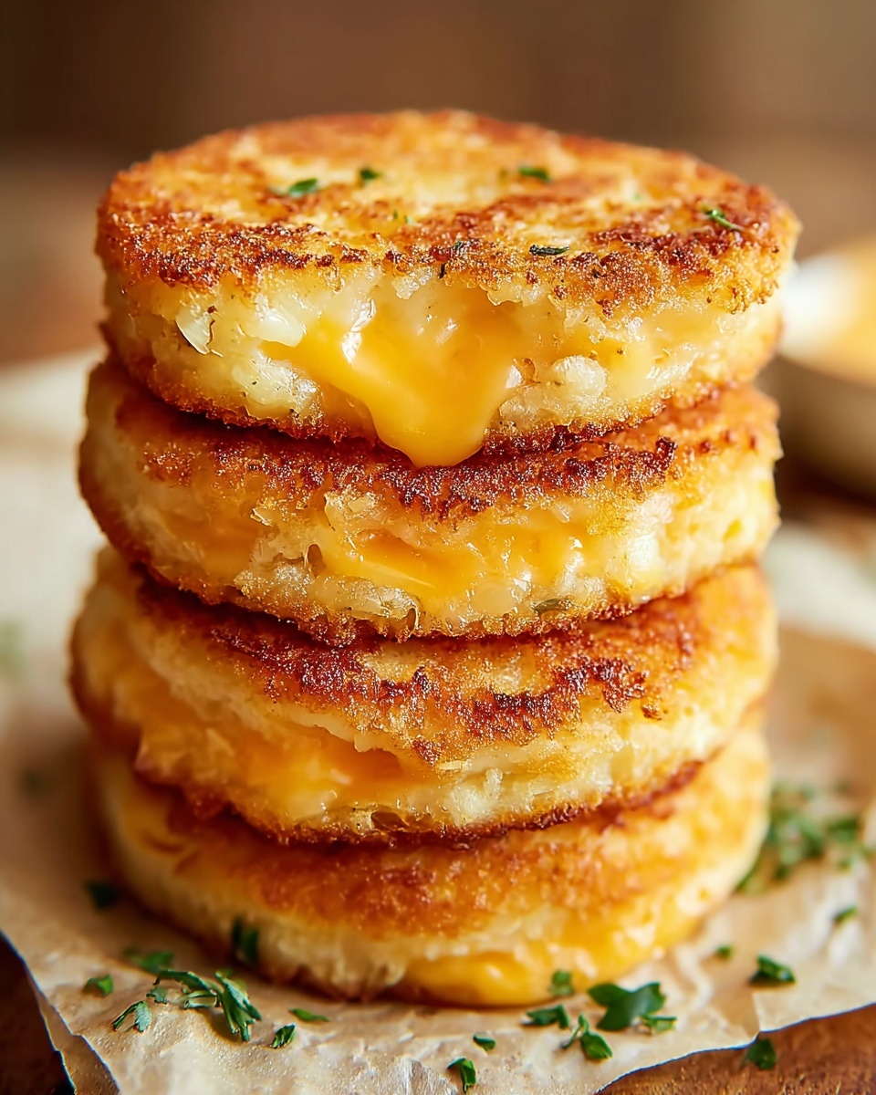 Crispy Cheesy Chicken Ranch Patties Recipe - Recipe Image