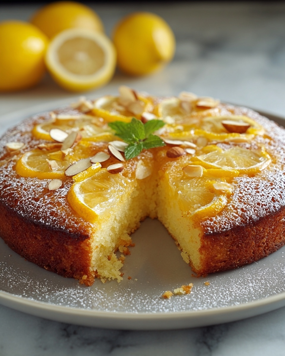 Delightful Citrus Almond Cake Recipe - Recipe Image