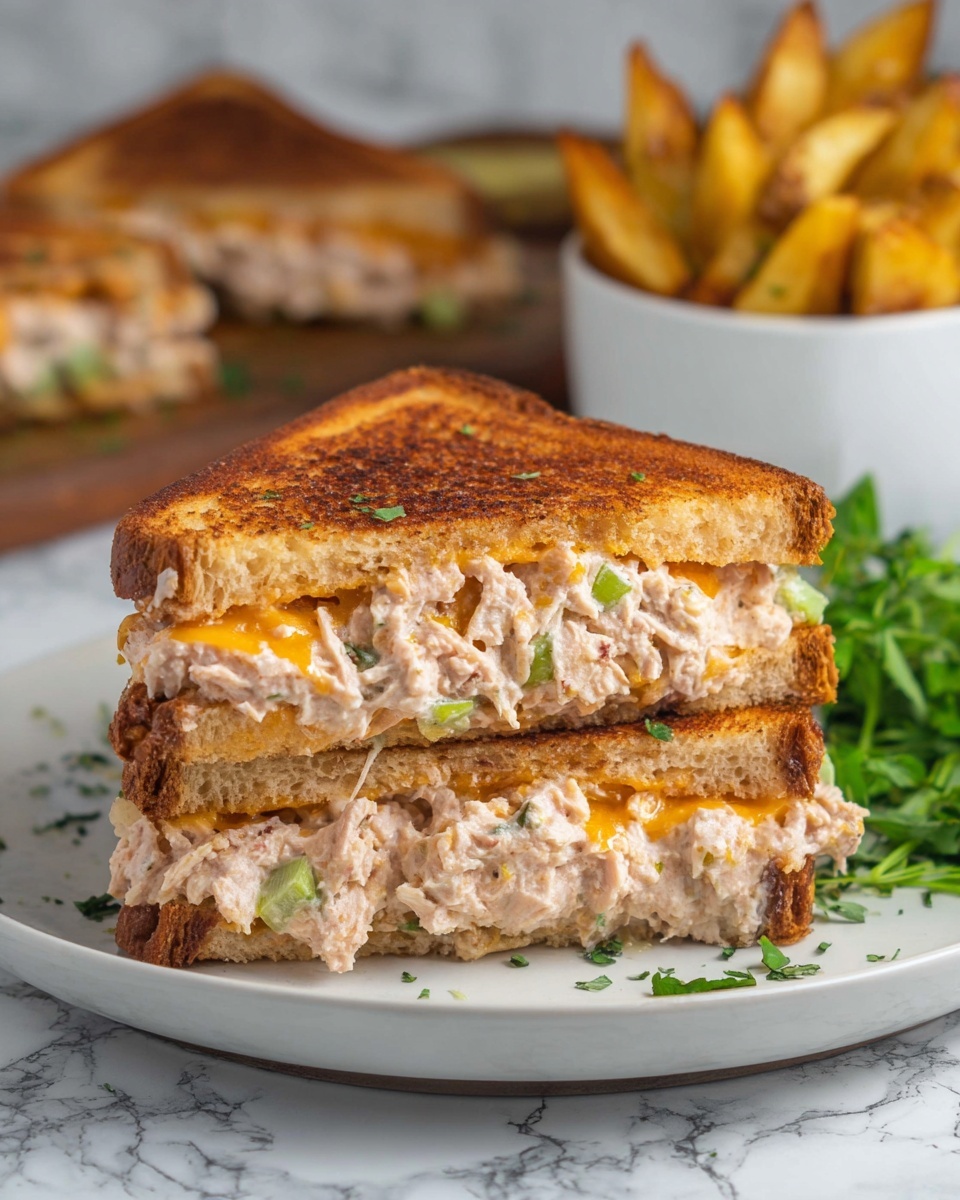 Air Fryer Tuna Melts Recipe - Recipe Image