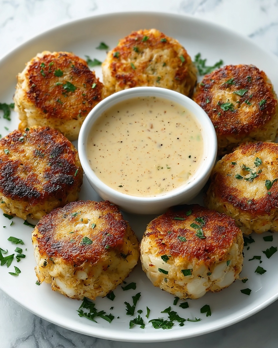 Easy Homemade Crab Cakes with Tartar Sauce Recipe - Recipe Image