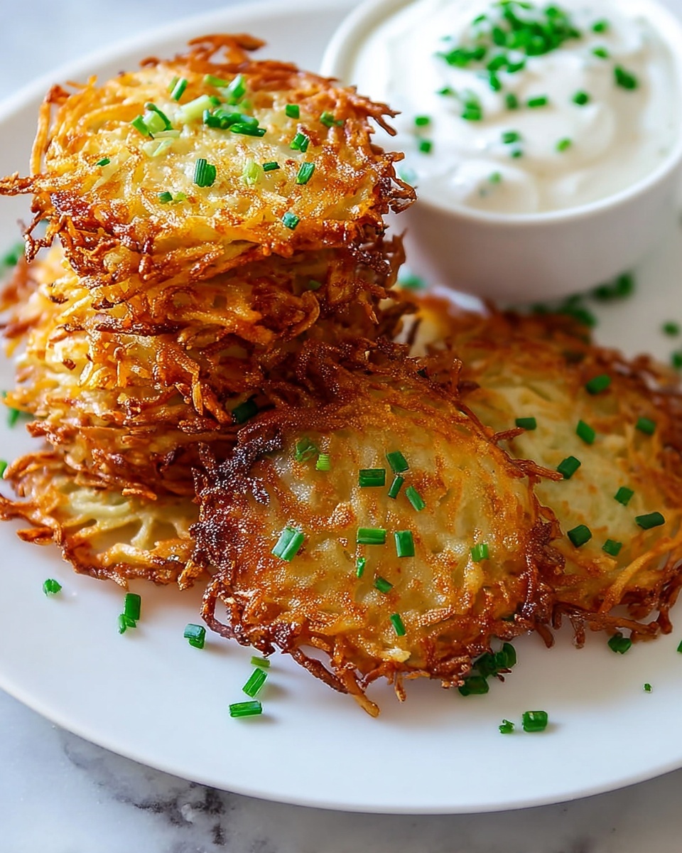 Homemade Potato Latkes Recipe - Recipe Image