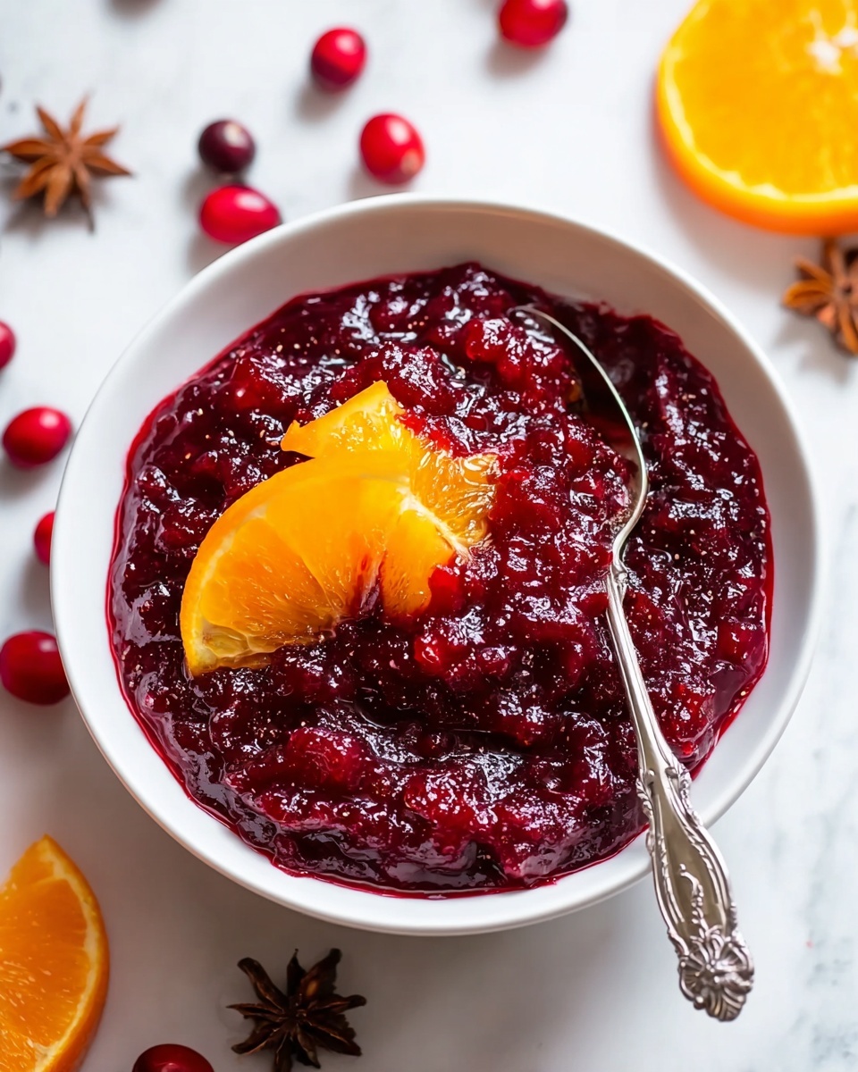 Homemade Cranberry Orange Sauce Recipe - Recipe Image