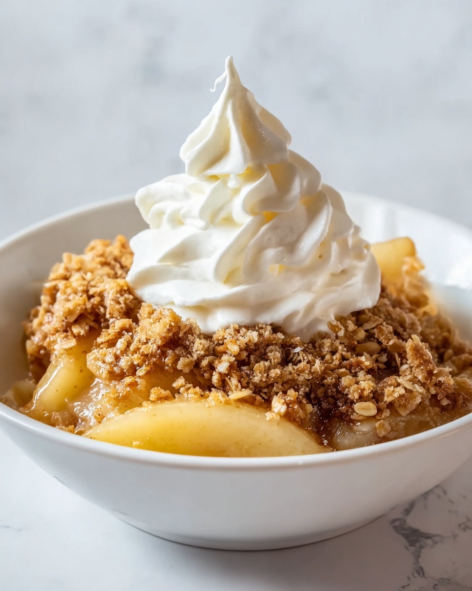 Homemade Classic Apple Crisp Recipe - Recipe Image