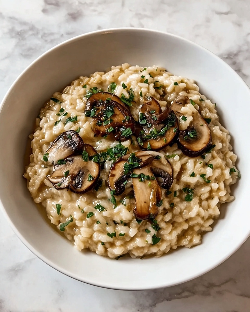 Creamy Mushroom Risotto Recipe - Recipe Image