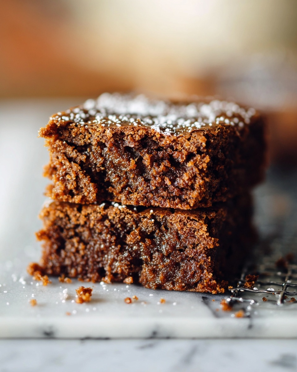 Vegan Gingerbread Cookie Bars Recipe - Recipe Image