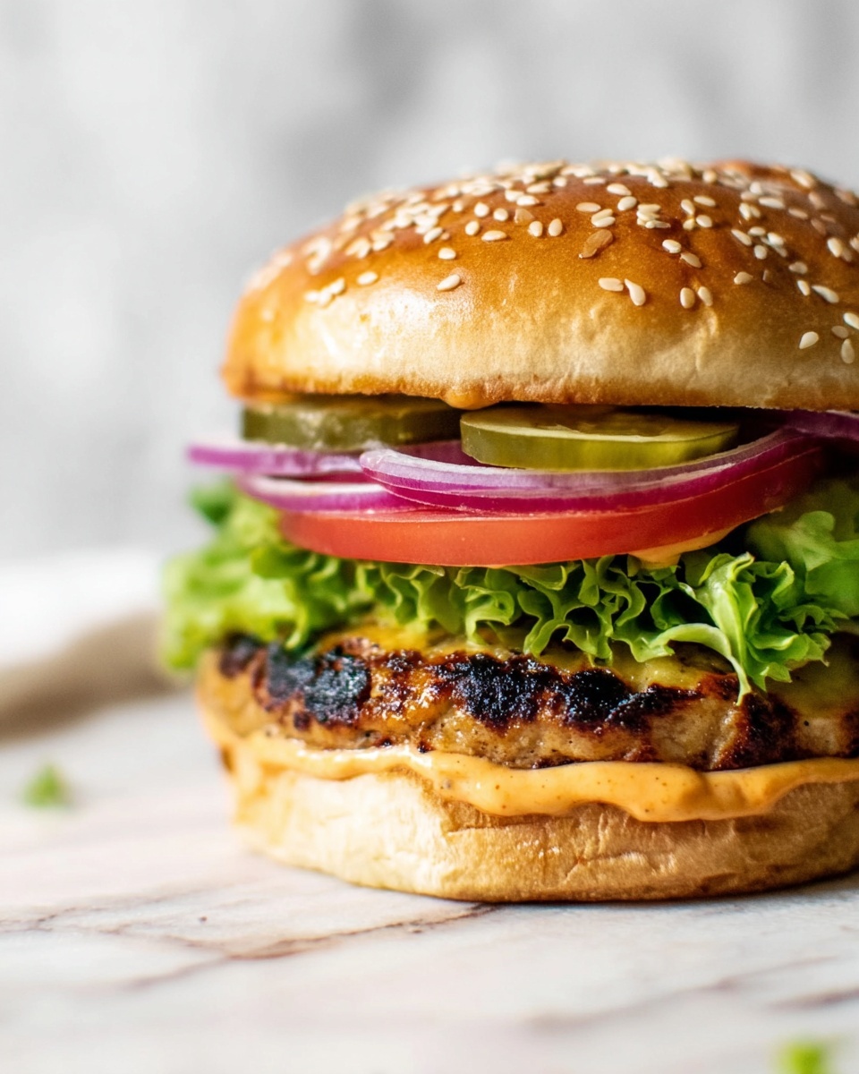 The Best Ground Chicken Burgers Recipe - Recipe Image