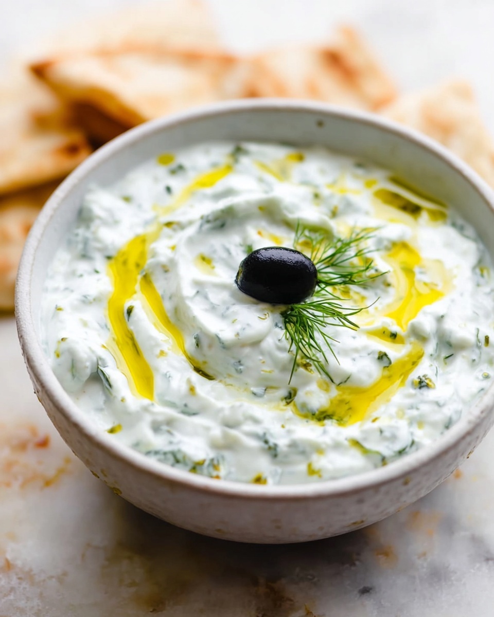 Creamy Tzatziki Sauce Recipe - Recipe Image