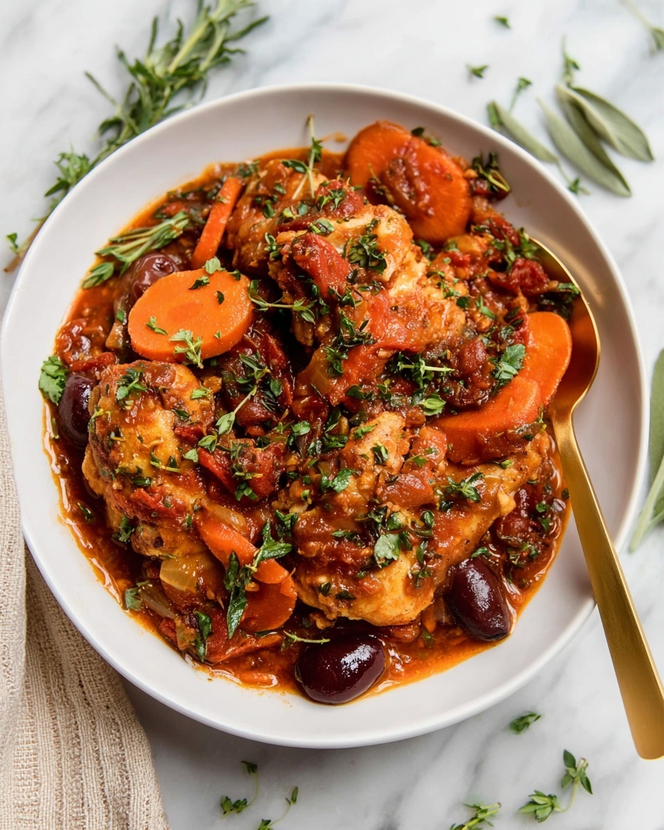 Easy Instant Pot Chicken Cacciatore Recipe - Recipe Image