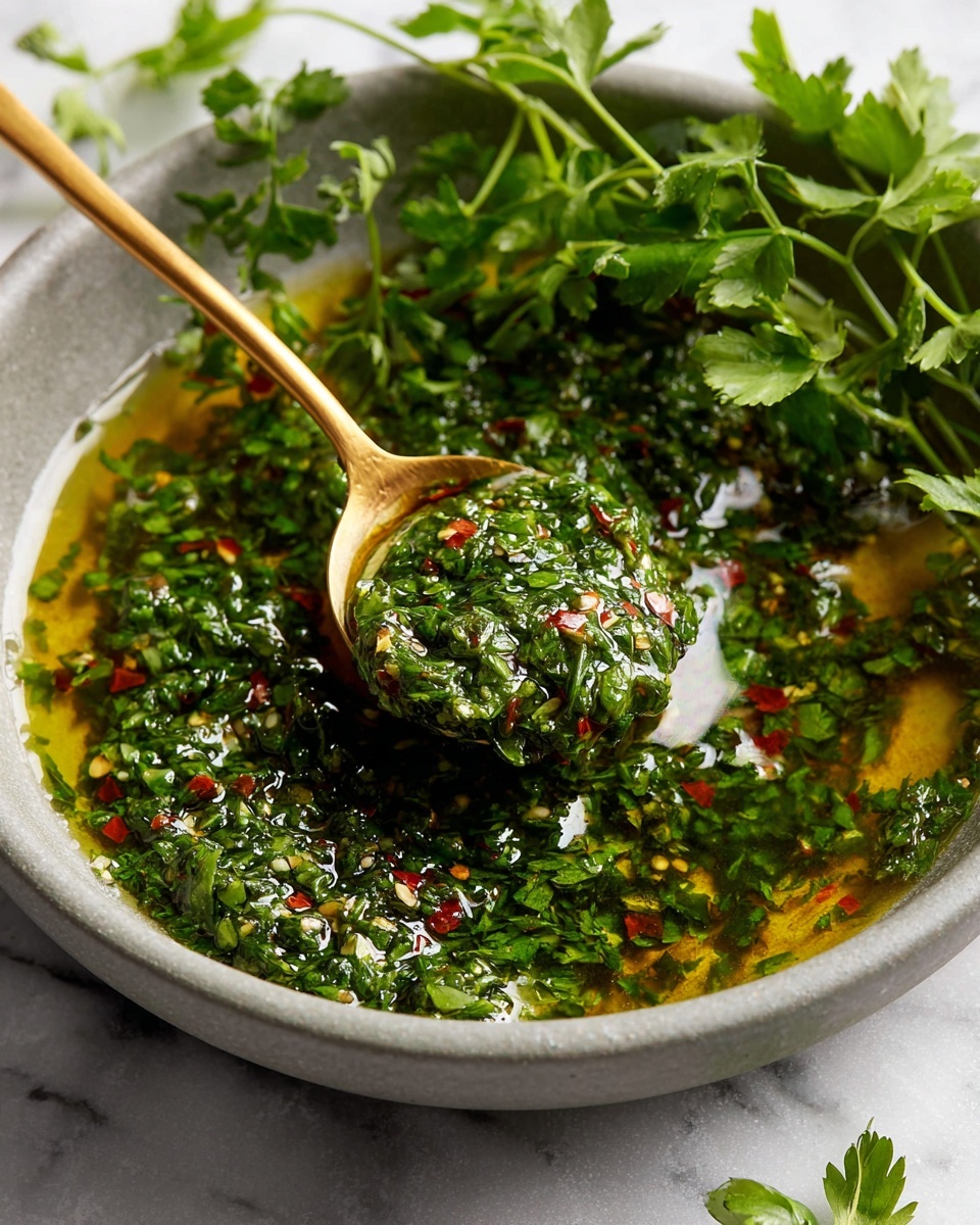 Fresh Chimichurri Sauce Recipe - Recipe Image
