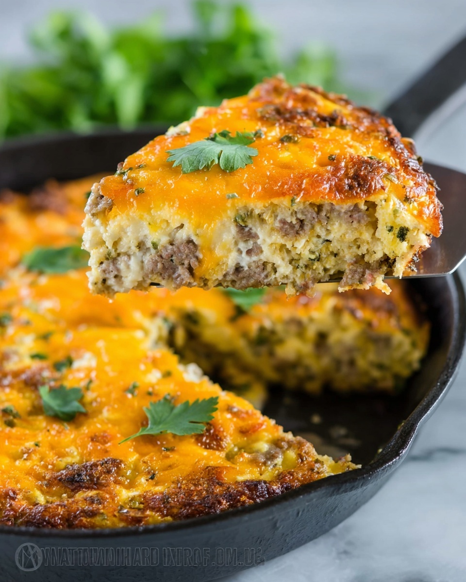 Breakfast Potato, Sausage, and Egg Skillet Recipe - Recipe Image