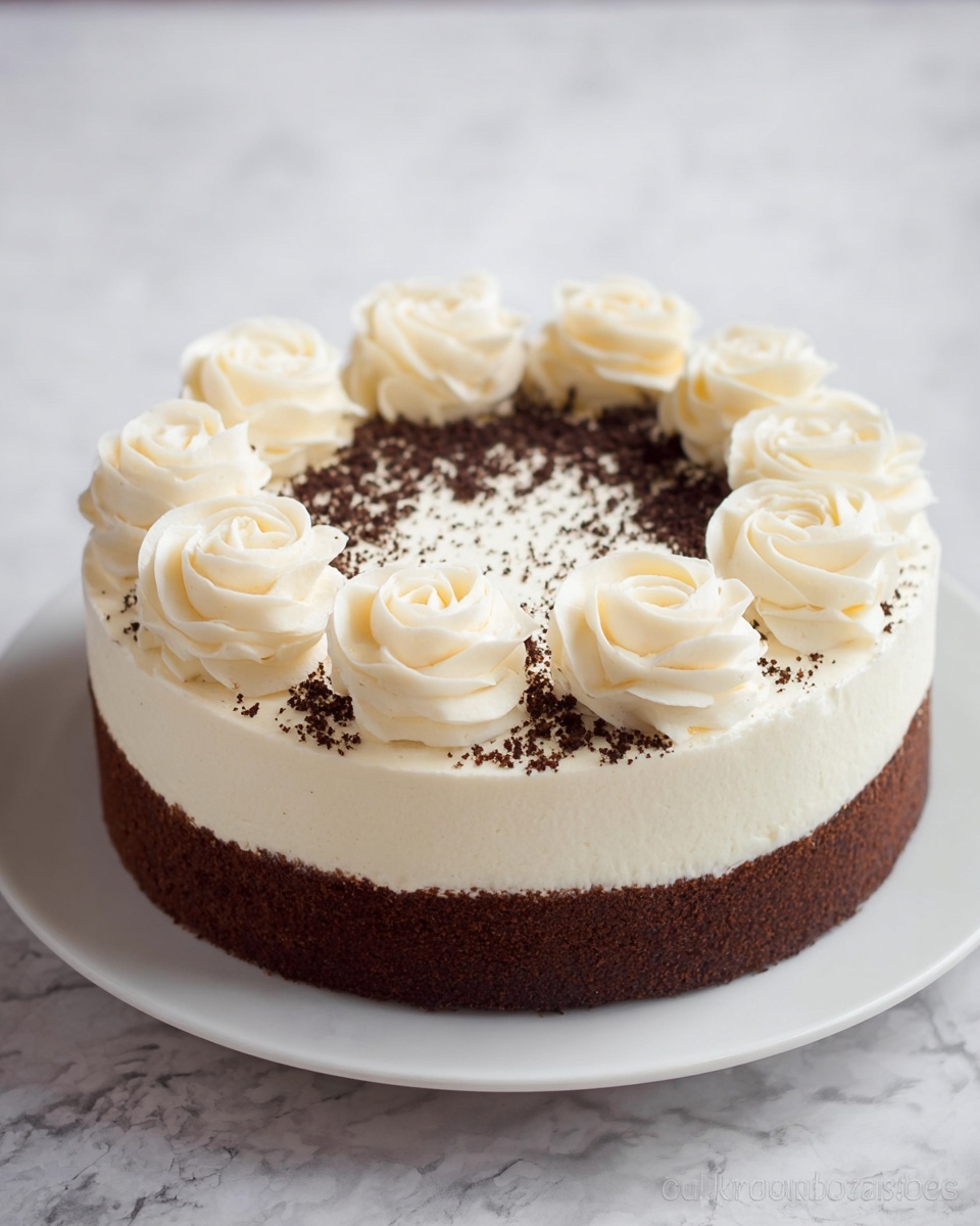 Chocolate Cake with Swiss Meringue Buttercream Recipe - Recipe Image
