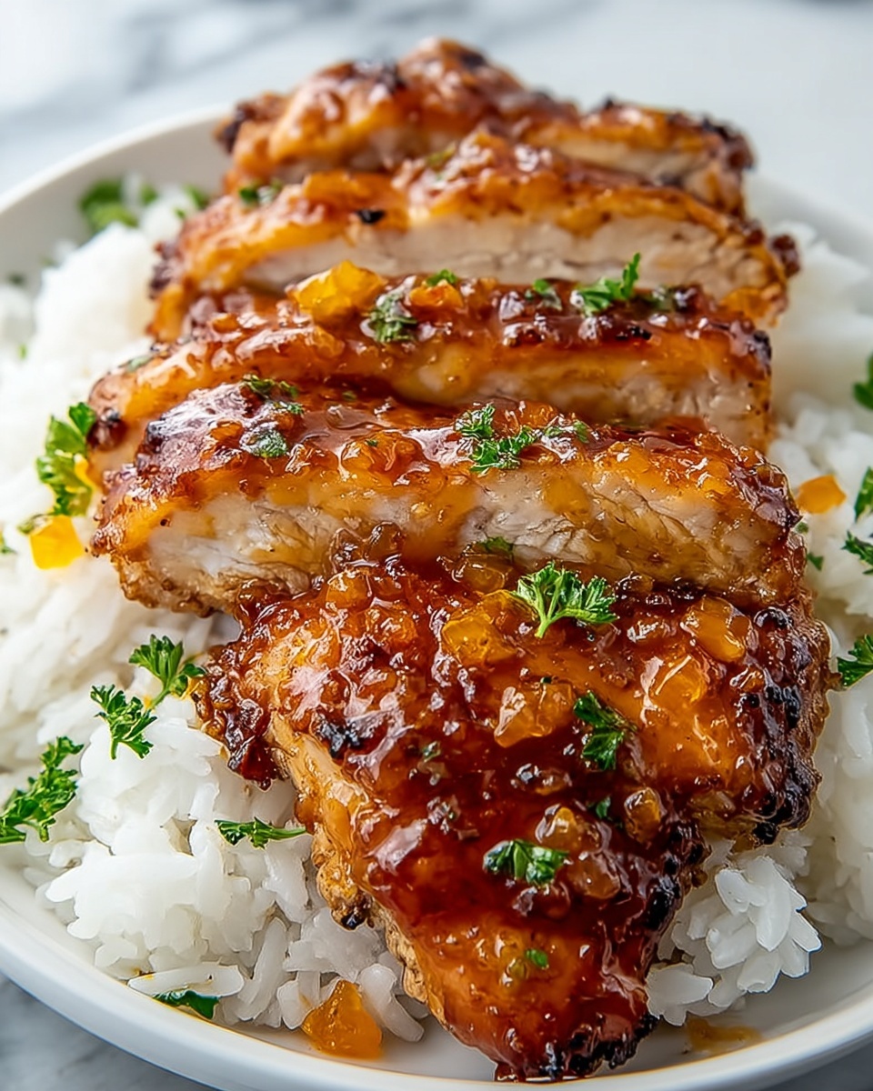 Coconut Chicken with Apricot Sauce – A Sweet and Savory Tropical Delight Recipe - Recipe Image