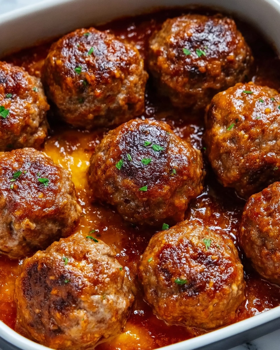 Easy Baked Meatballs – The Ultimate Comfort Food Recipe - Recipe Image