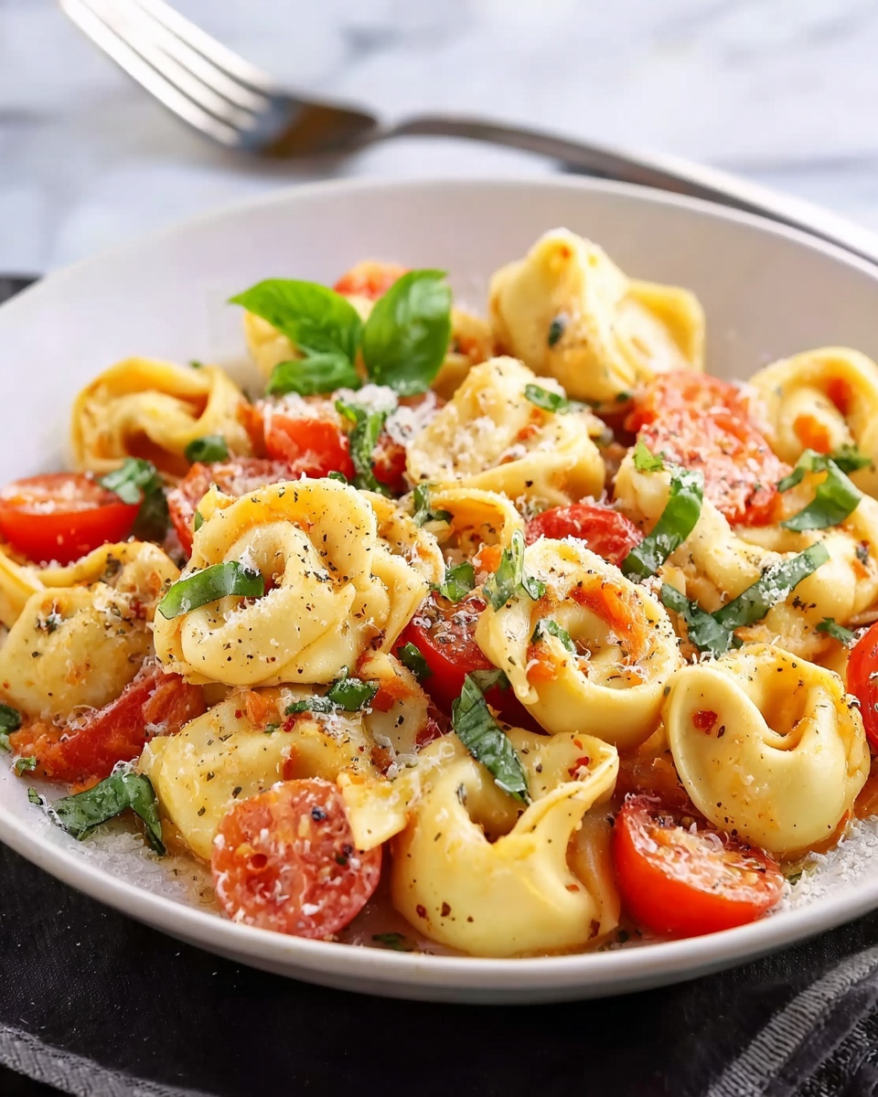 Tortellini with Summer Veggies – A Fresh and Flavorful Pasta Dish Recipe - Recipe Image