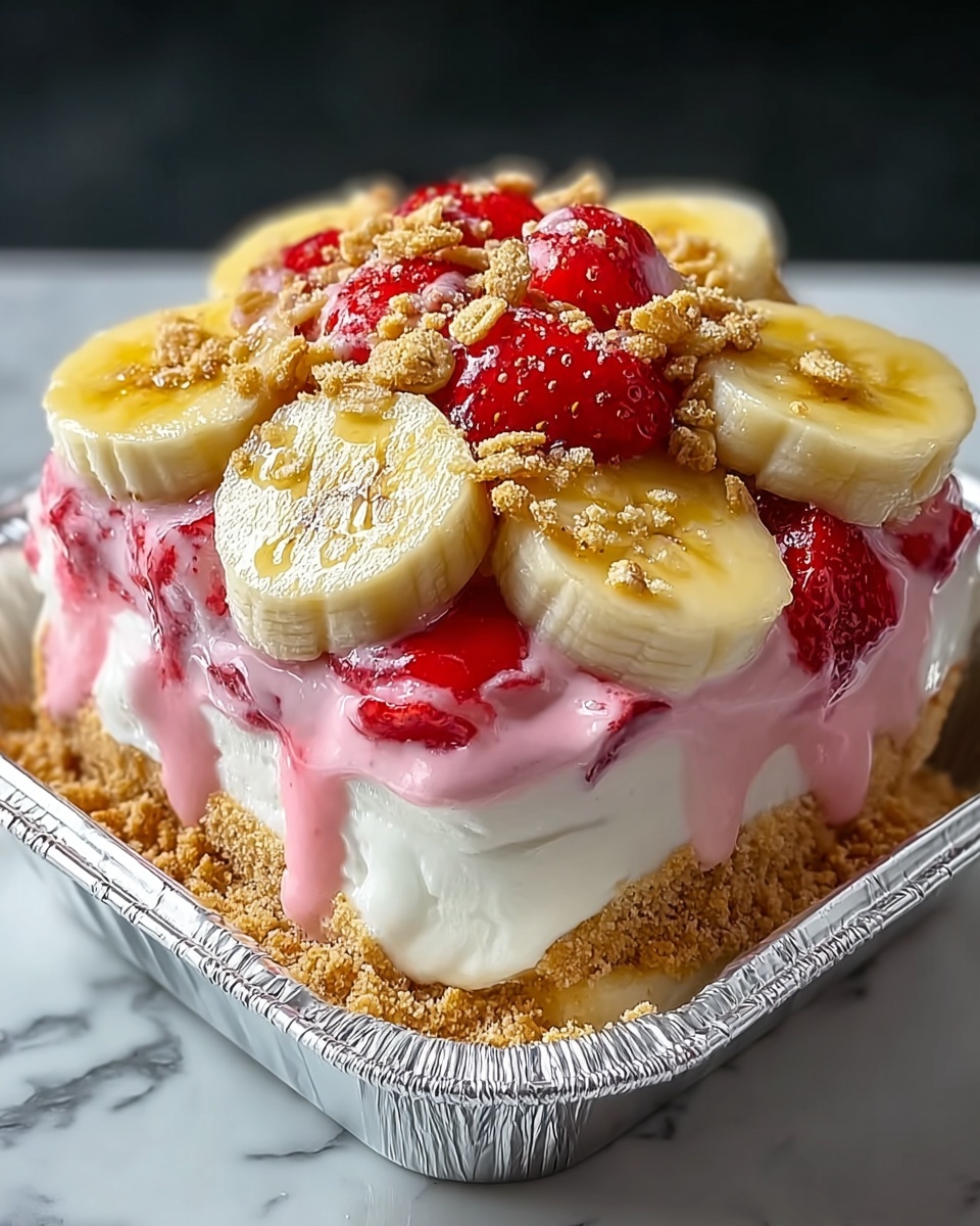 Strawberry Cheesecake Banana Pudding – A Creamy Twist on a Classic Dessert Recipe - Recipe Image