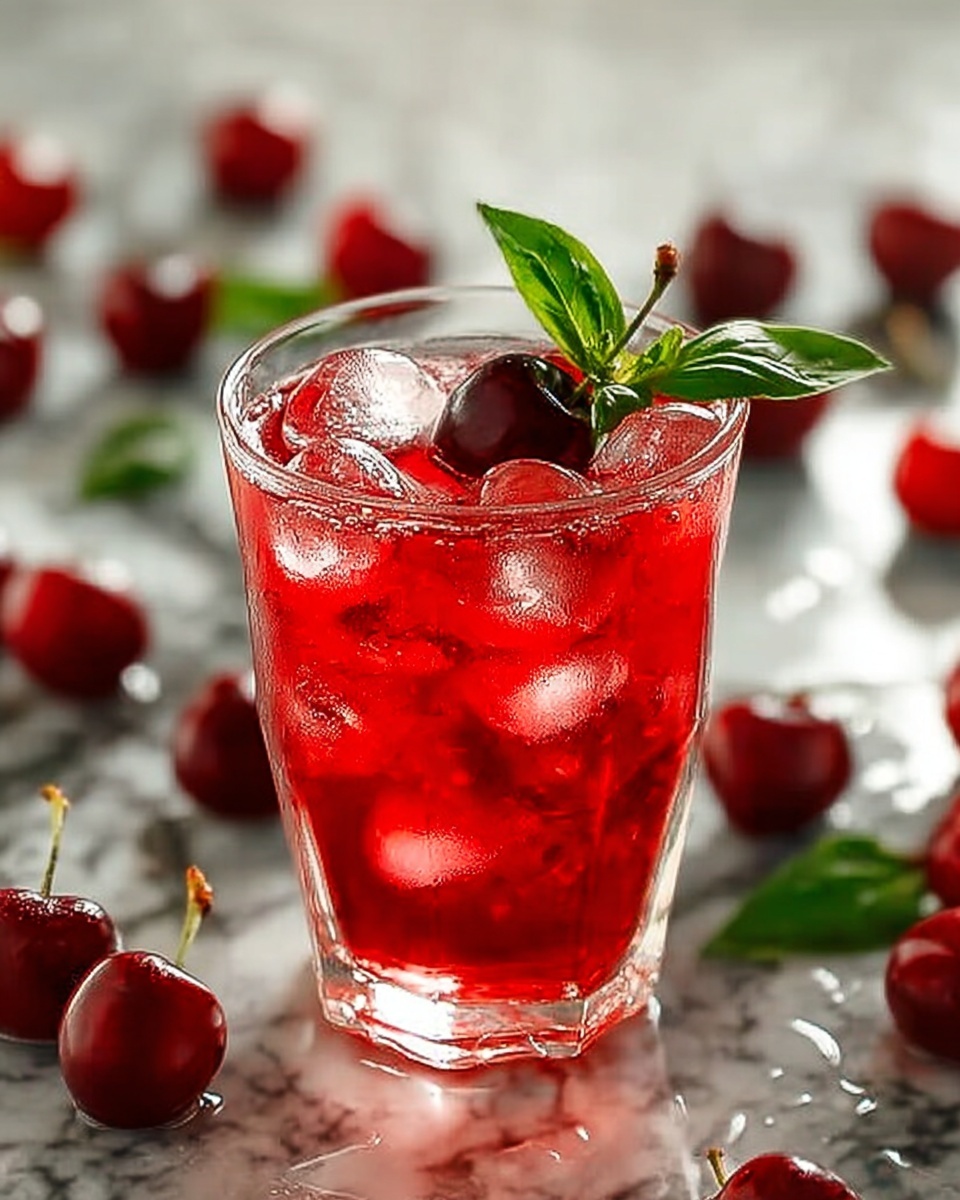Cherry Iced Tea – A Refreshing Twist on Classic Iced Tea Recipe - Recipe Image