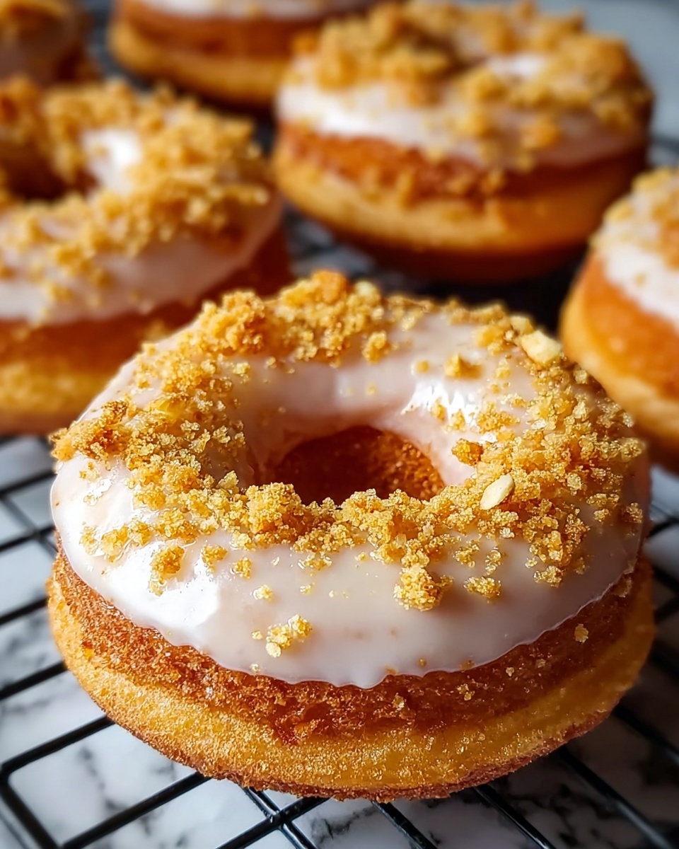 Irresistibly Soft Crumb Baked Donuts Recipe - Recipe Image