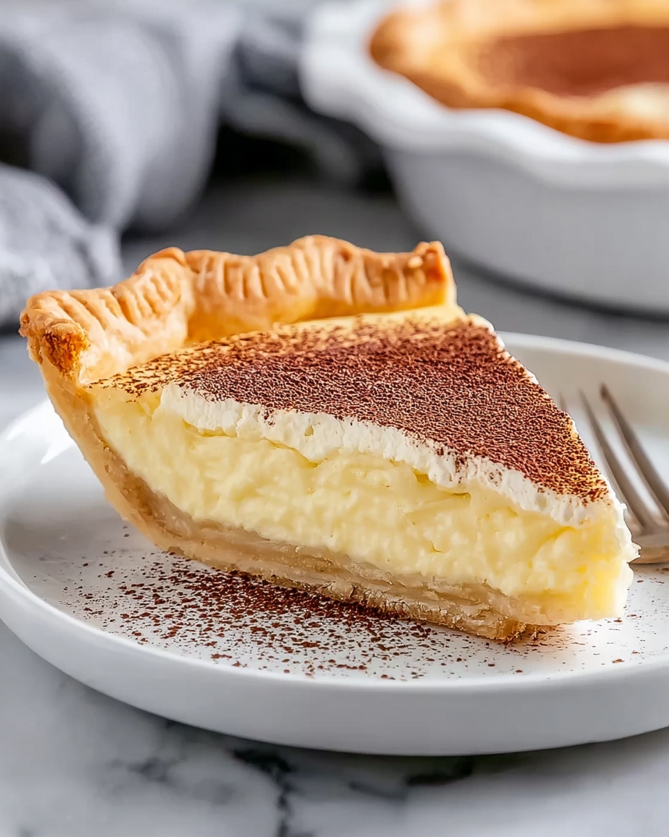 Heavenly Sugar Cream Pie Recipe - Recipe Image