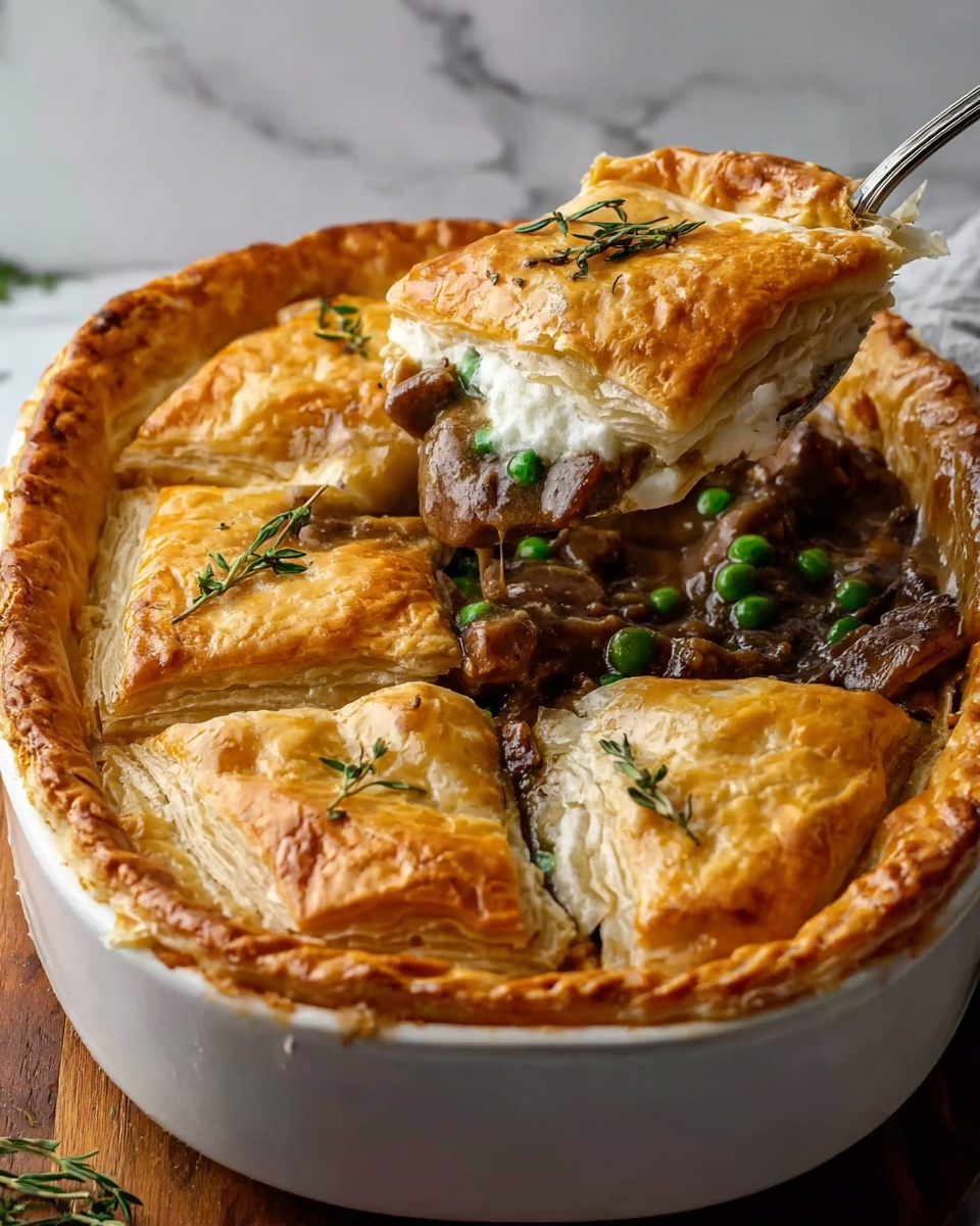 Unforgettable Beer Braised Beef Pie Recipe - Recipe Image