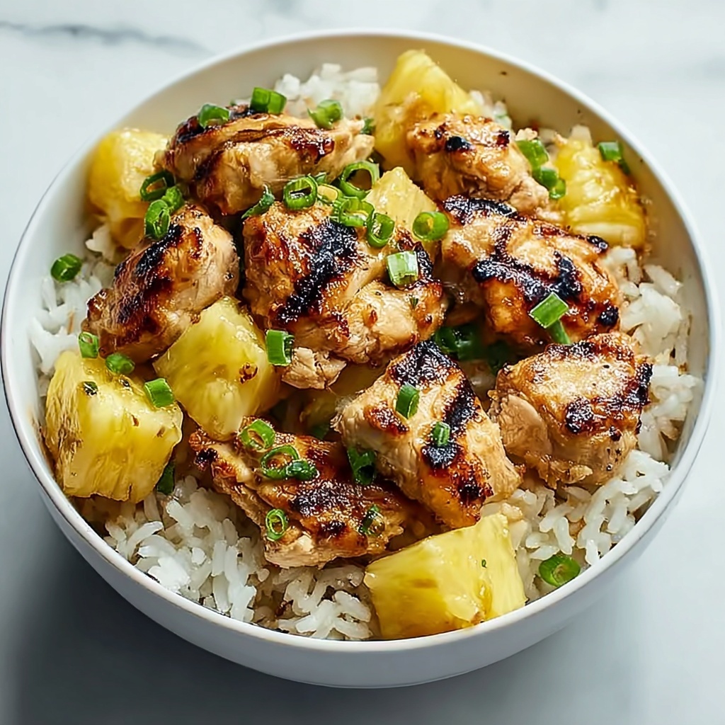 Pineapple Chicken and Rice Recipe - Recipe Image