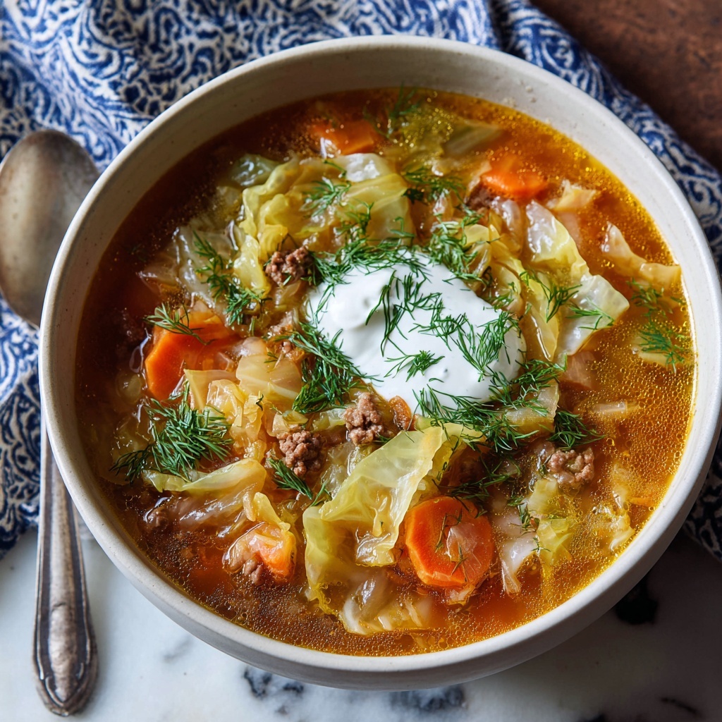 Unstuffed Cabbage Roll Soup Recipe - Recipe Image