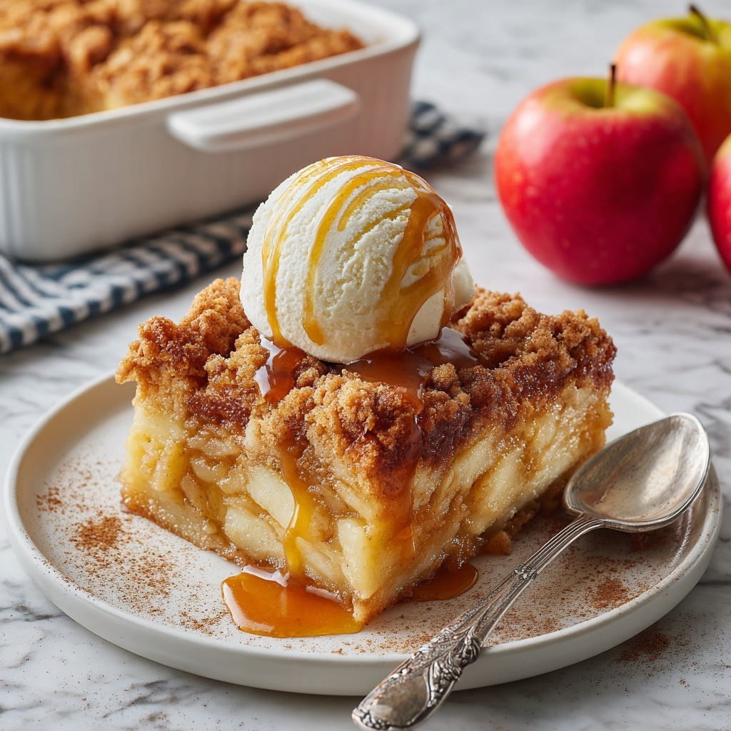 Apple Snickerdoodle Dump Cake Recipe - Recipe Image
