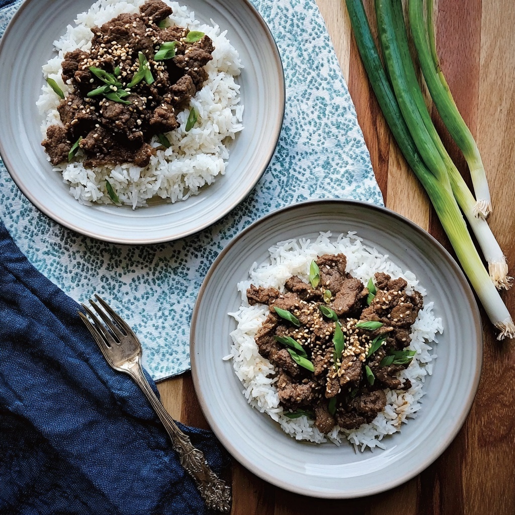 Korean Ground Turkey & Rice Bowls Recipe - Recipe Image