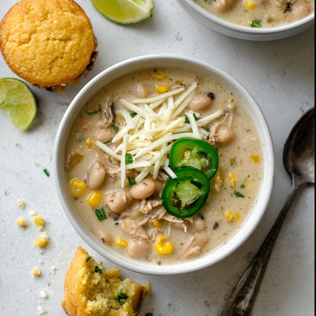 Crockpot White Chicken Chili Recipe - Recipe Image