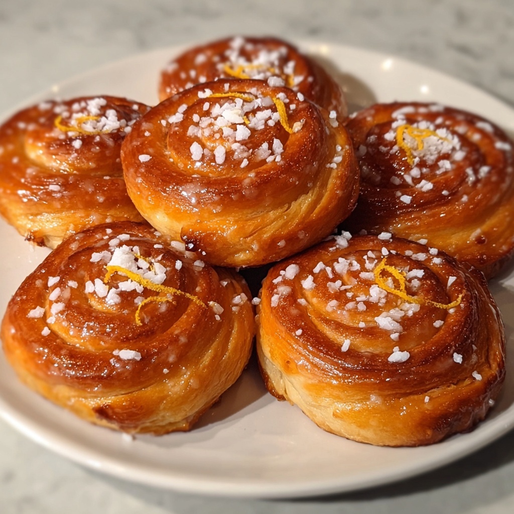 Glazed Orange Sweet Rolls Recipe - Recipe Image