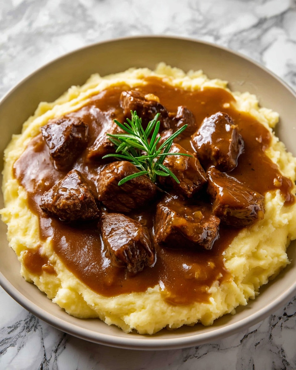 Beef Gravy Potatoes Recipe - Recipe Image