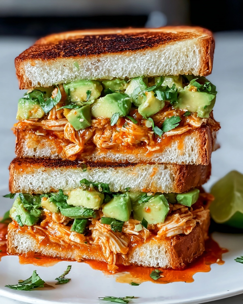 Chicken Avocado Melt Sandwich Recipe - Recipe Image