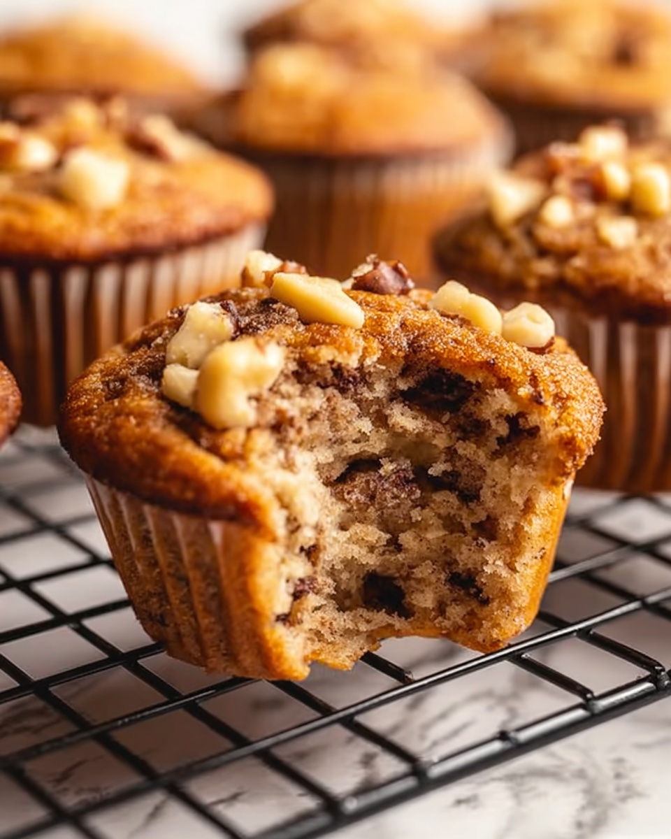 Best Ever Banana Nut Muffins Recipe - Recipe Image