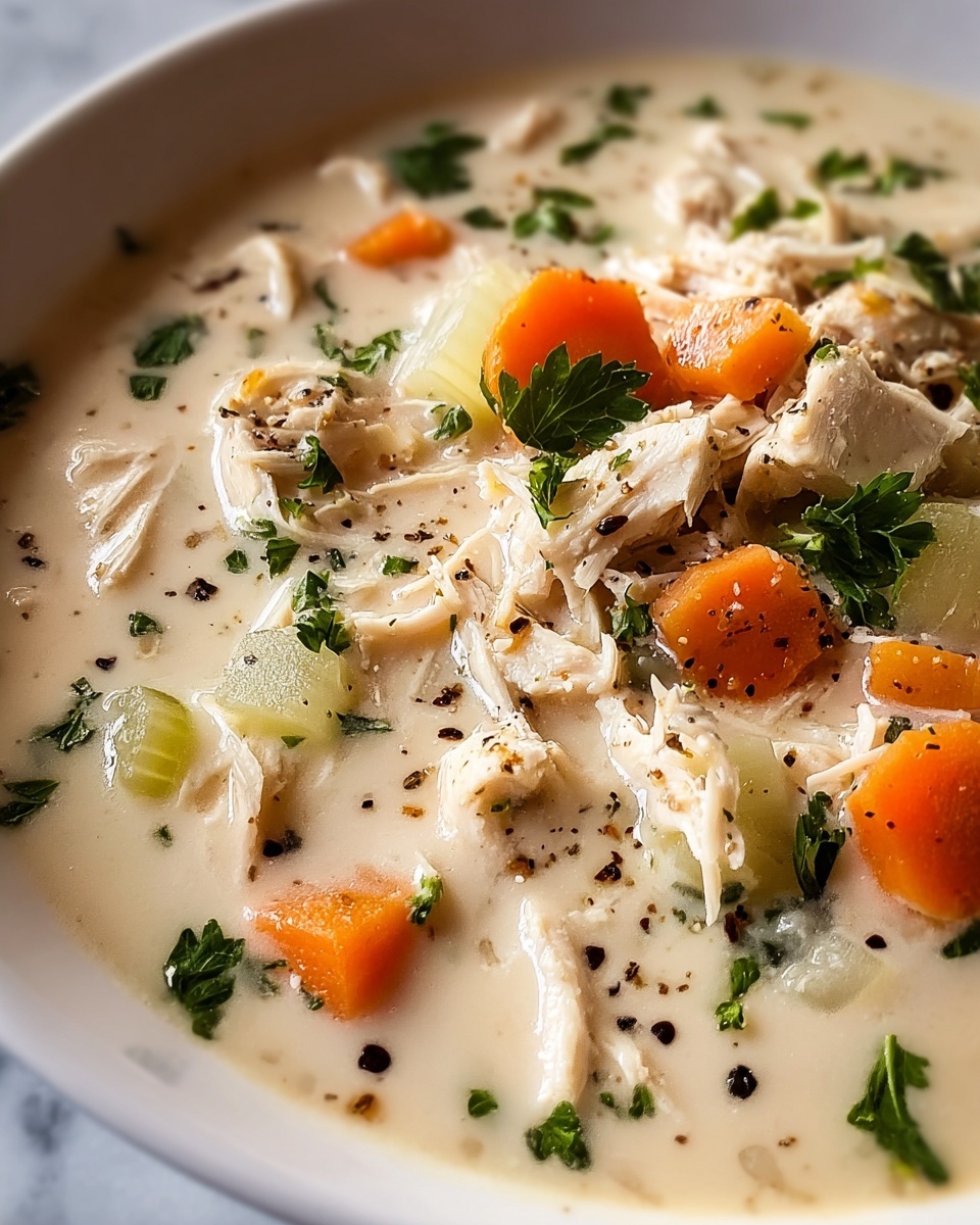 Creamy Rotisserie Chicken Soup Recipe - Recipe Image