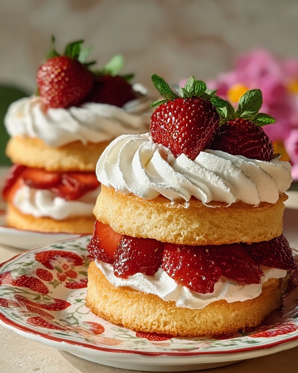 Strawberry Cheesecake Shortcakes Recipe - Recipe Image