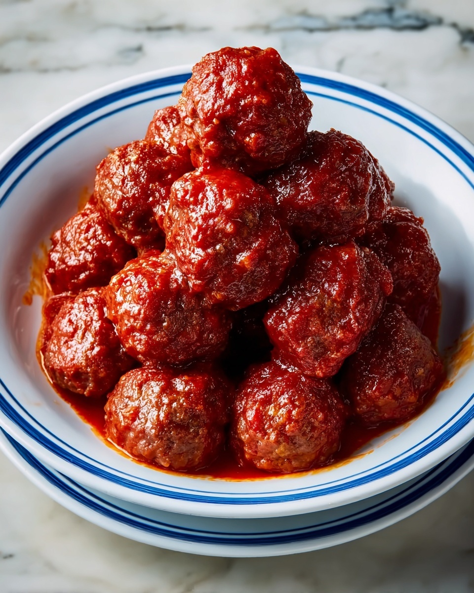 Slow-Cooker Grape Jelly Meatballs Recipe - Recipe Image