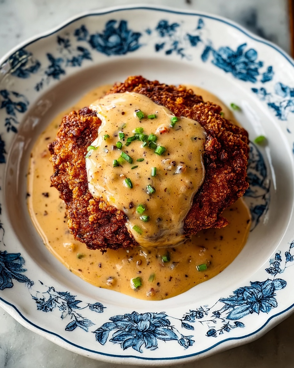 Chicken Fried Steak with Creamy Gravy Recipe - Recipe Image