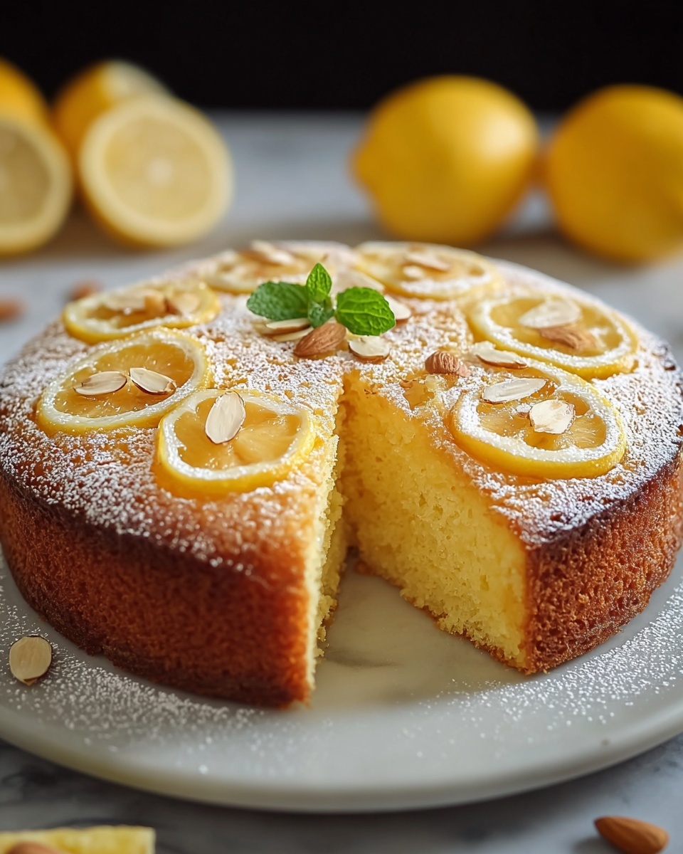 Delightful Citrus Almond Cake Recipe - Recipe Image