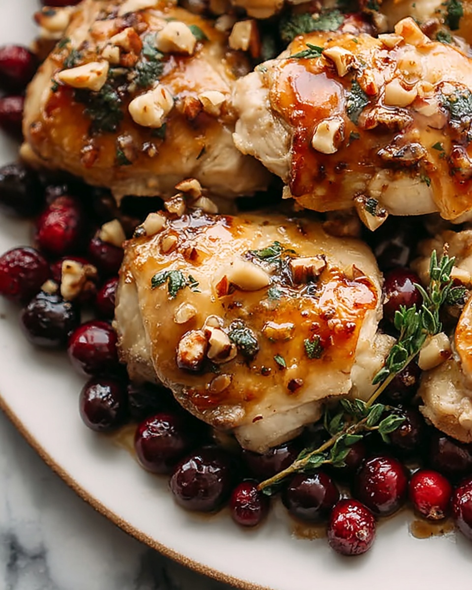 Cranberry and Brie Stuffed Chicken Recipe - Recipe Image