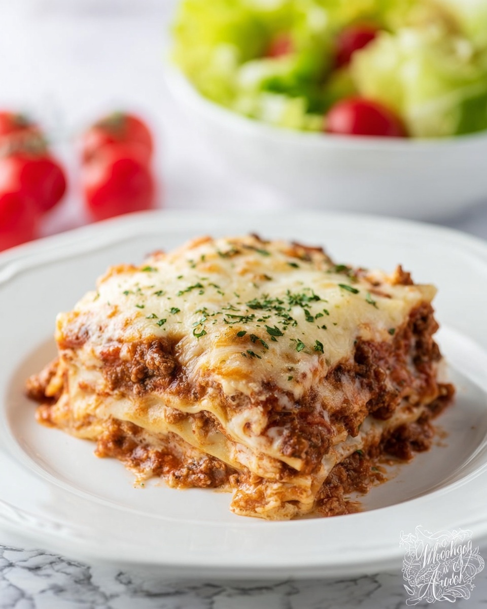 Grandma's Crockpot Lasagna Recipe - Recipe Image