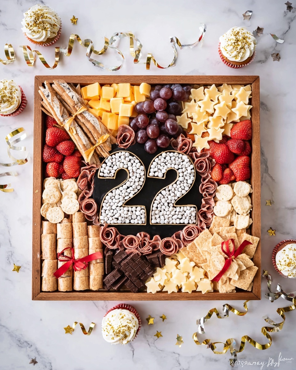 Graduation Appetizer Charcuterie Board Recipe - Recipe Image