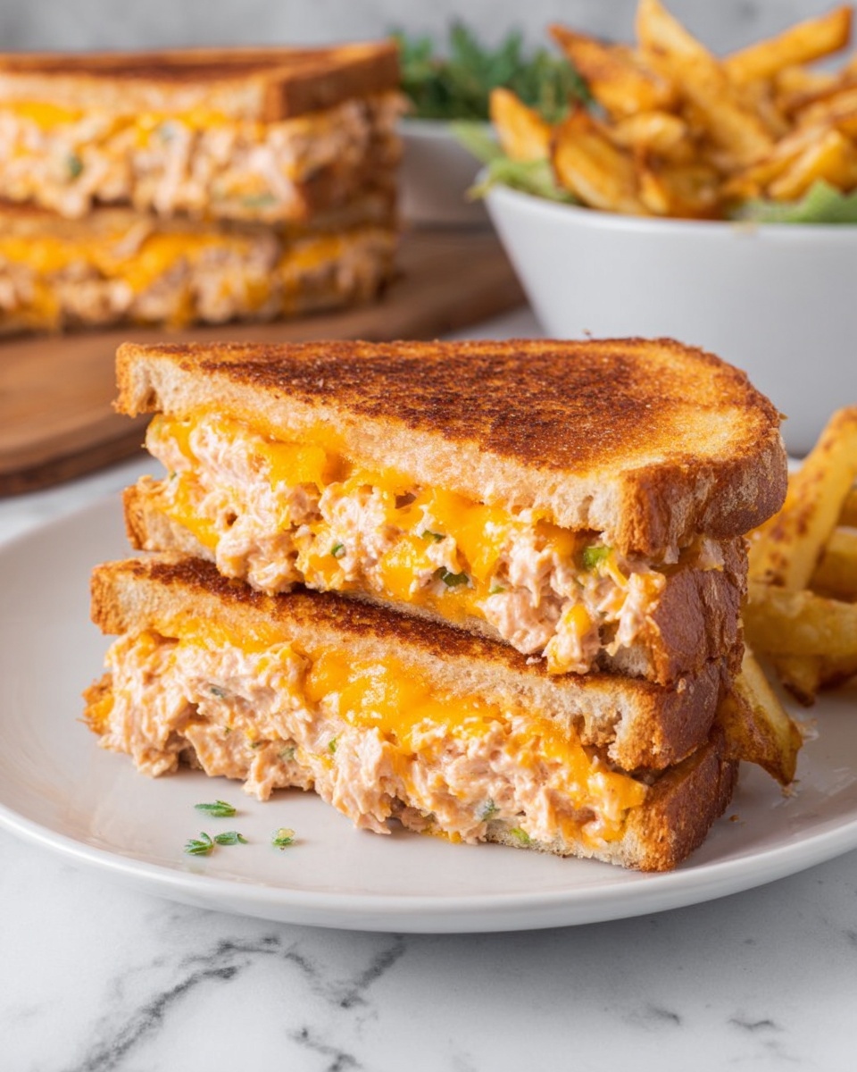 Air Fryer Tuna Melts Recipe - Recipe Image