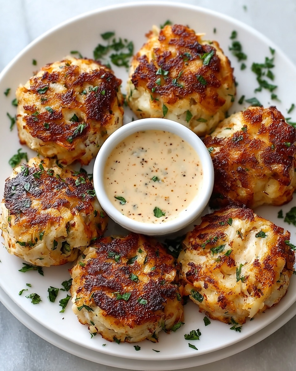 Easy Homemade Crab Cakes with Tartar Sauce Recipe - Recipe Image