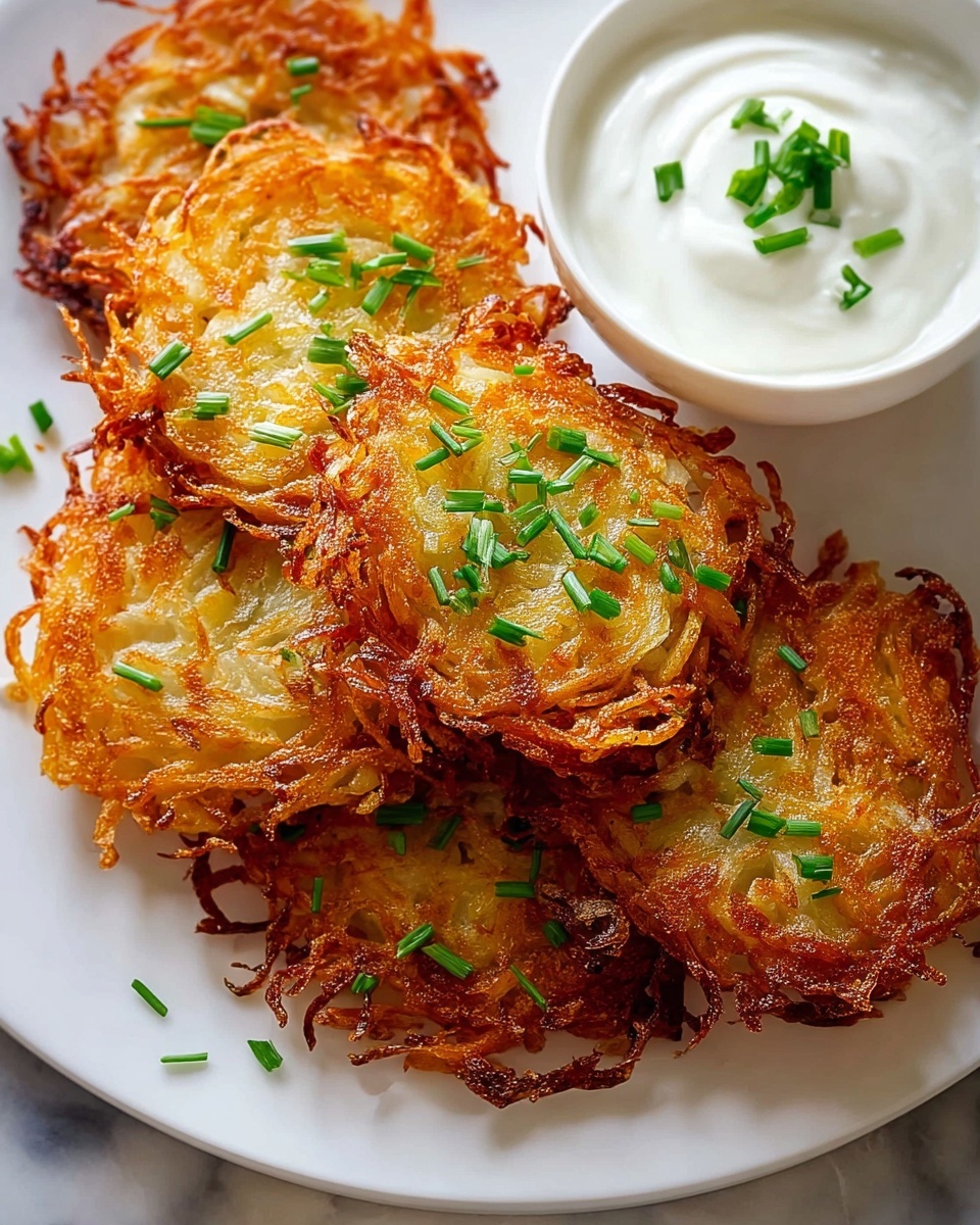 Homemade Potato Latkes Recipe - Recipe Image