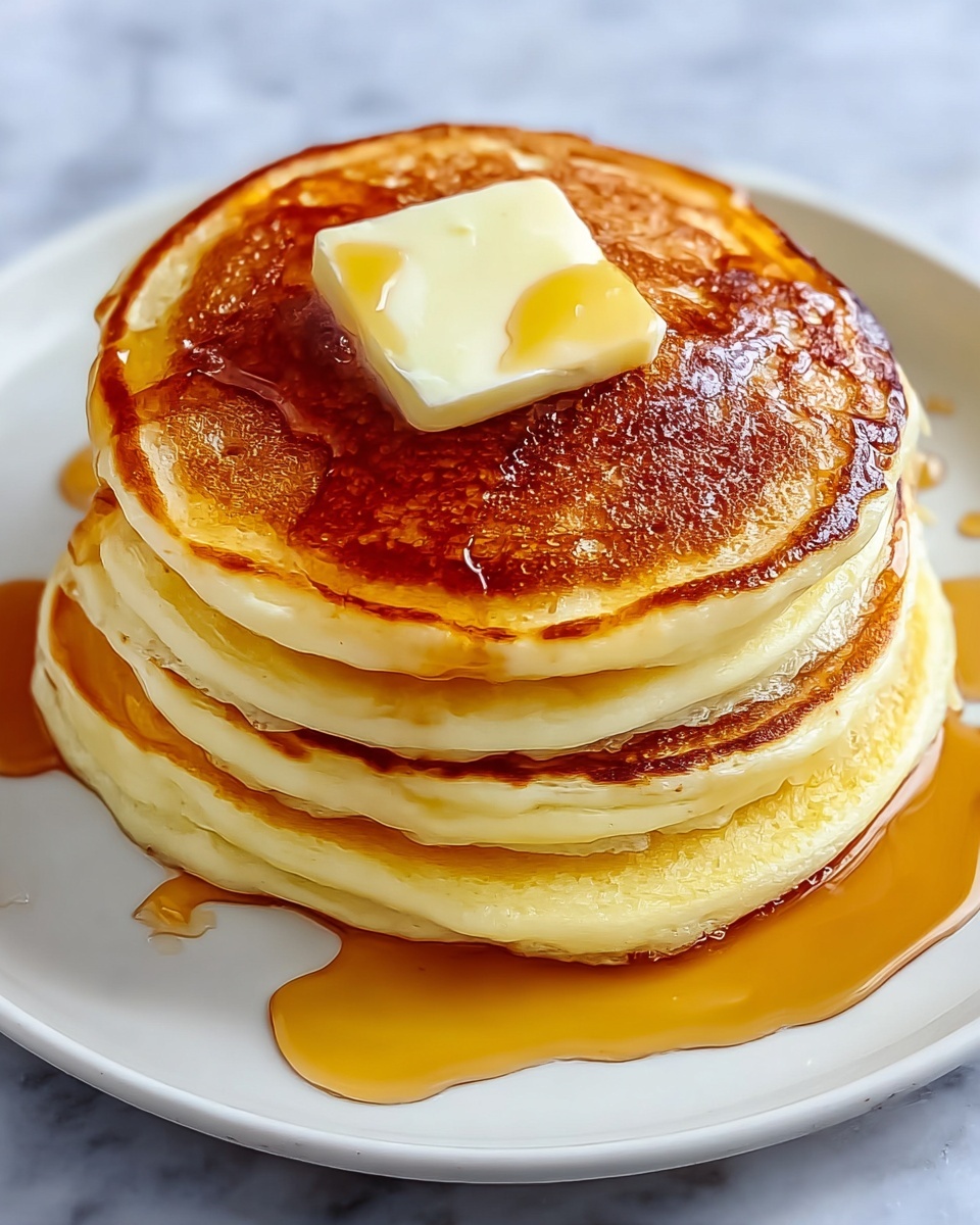 Homemade Overnight Sourdough Pancakes for a Cozy Morning Recipe - Recipe Image